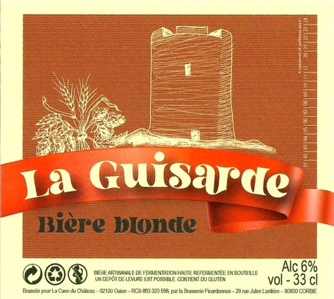 Etiquette BRASSERIE PICARDENNES 72