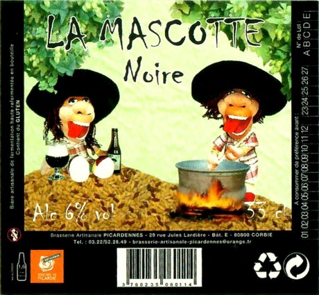 Etiquette BRASSERIE PICARDENNES 77
