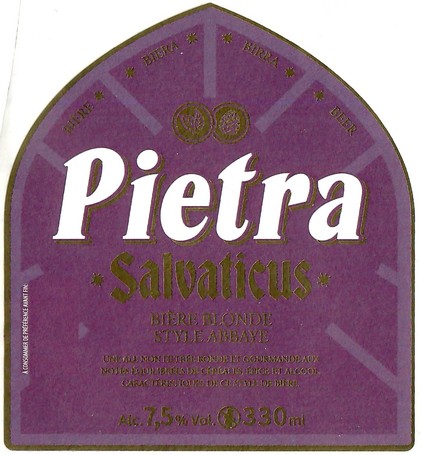 Etiquette BRASSERIE PIETRA 42