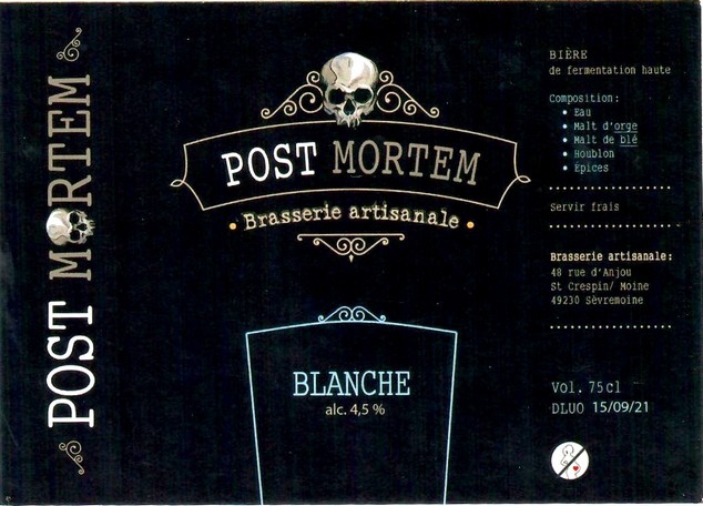 etiquette BRASSERIE POST MORTEM 08