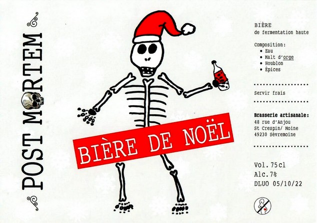 Etiquette BRASSERIE POST MORTEM 09