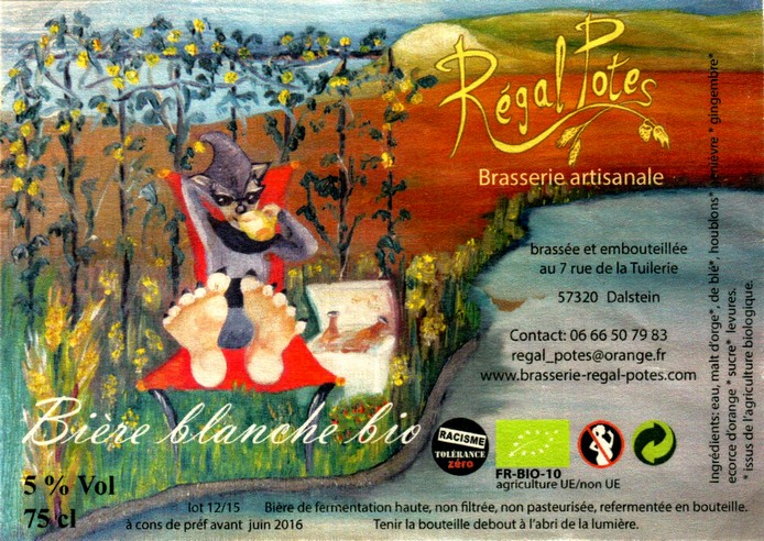 etiquette BRASSERIE REGAL POTES 20