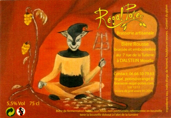 etiquette BRASSERIE REGAL POTES 32