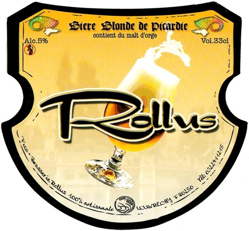 Etiquette BRASSERIE ROLLUS 05