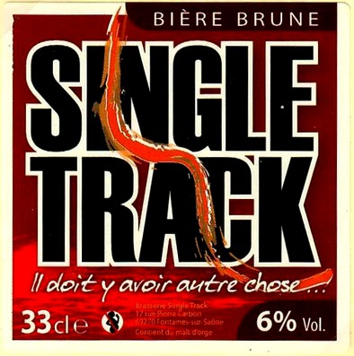 Etiquette BRASSERIE SINGLE TRACK 29