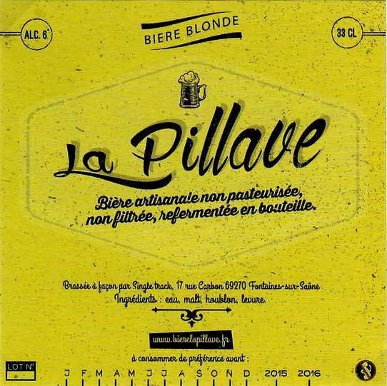 Etiquette BRASSERIE SINGLE TRACK 30
