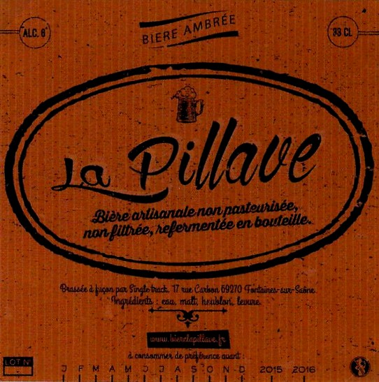 Etiquette BRASSERIE SINGLE TRACK 31