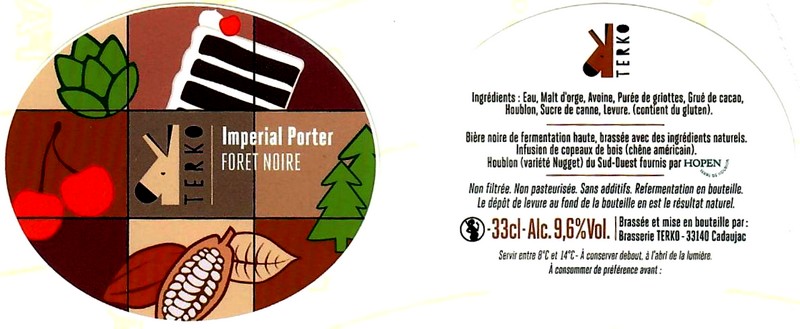 etiquette BRASSERIE TERKO 06