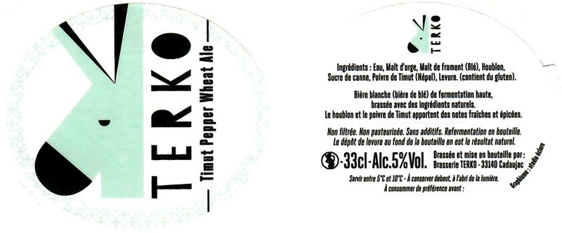 etiquette BRASSERIE TERKO 10