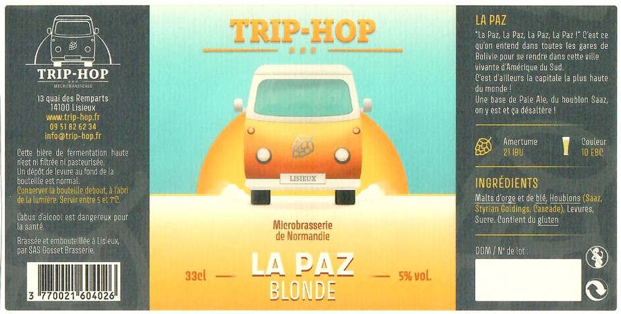 BRASSERIE TRIP HOP 10