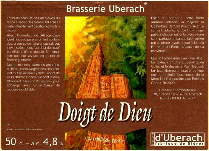 etiquette BRASSERIE UBERACH 01