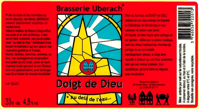 etiquette BRASSERIE UBERACH 10