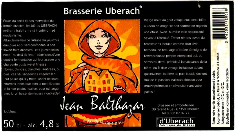 etiquette BRASSERIE UBERACH 11