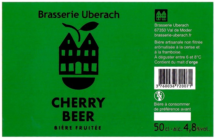 Etiquette BRASSERIE UBERACH 123