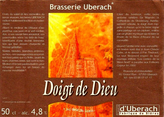 etiquette BRASSERIE UBERACH 43