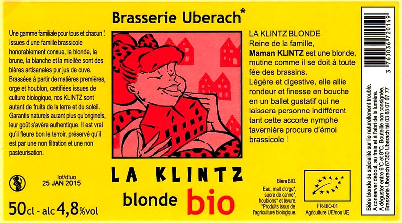 etiquette BRASSERIE UBERACH 56