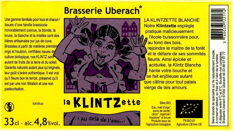 etiquette BRASSERIE UBERACH 57