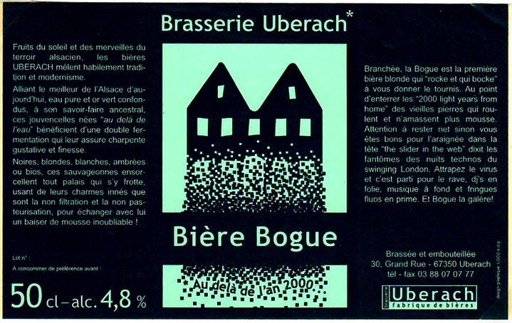 etiquette BRASSERIE UBERACH 63