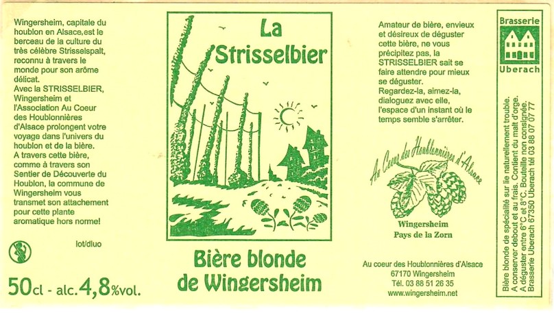 etiquette BRASSERIE UBERACH 65
