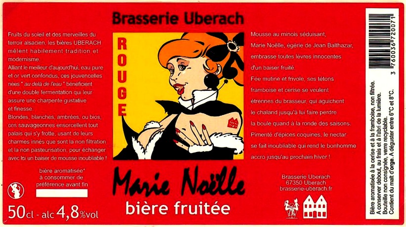 etiquette BRASSERIE UBERACH 89