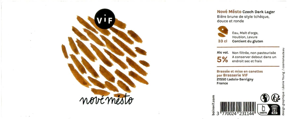 Etiquette BRASSERIE VIF 04