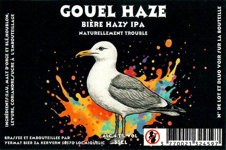 Etiquette BRASSERIE YERMAT BIER 27