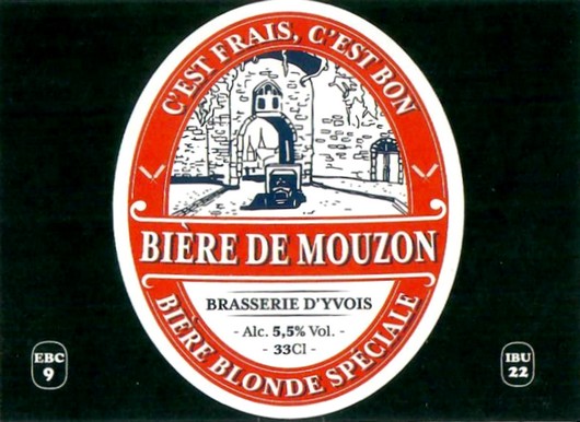 Etiquette BRASSERIE D'YVOIS 14