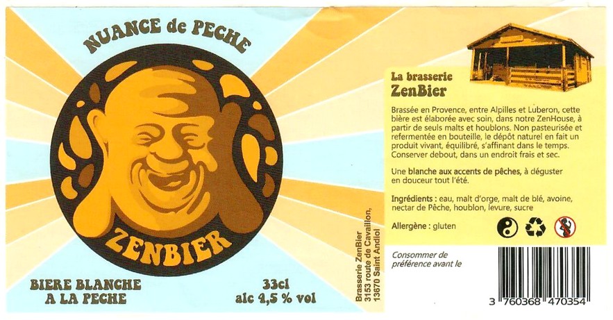 Etiquette BRASSERIE ZENBIER 02