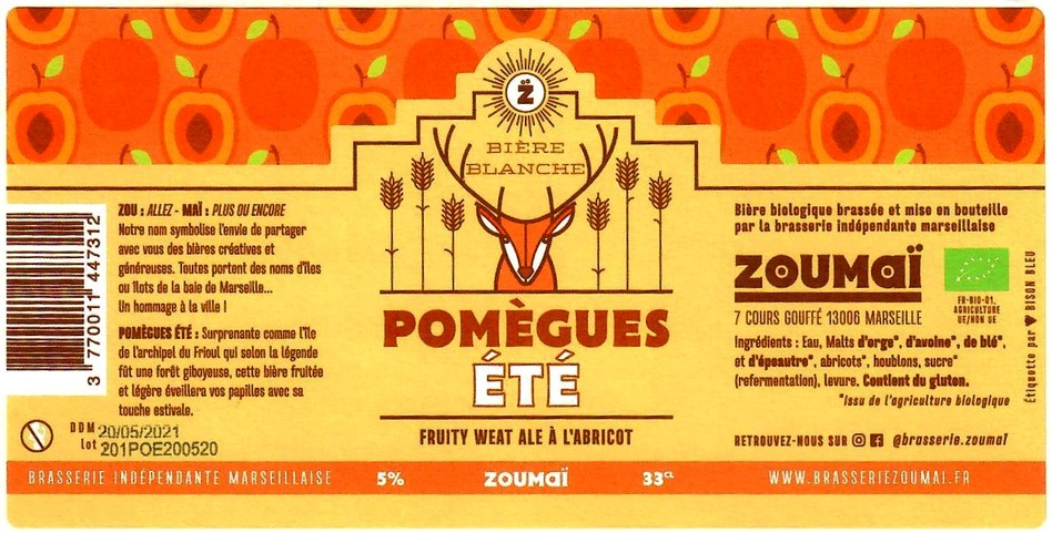 etiquette BRASSERIE ZOUMAI 05