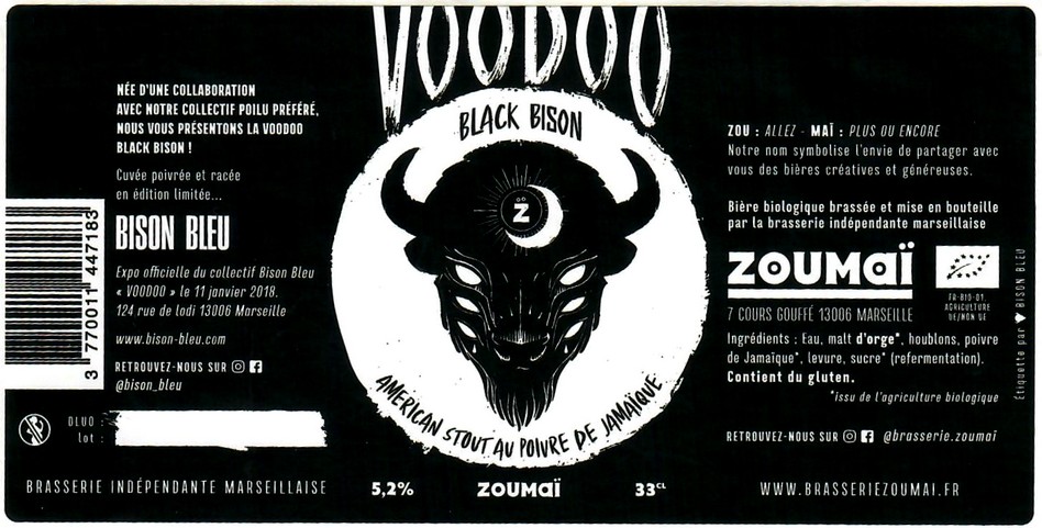 etiquette BRASSERIE ZOUMAI 10