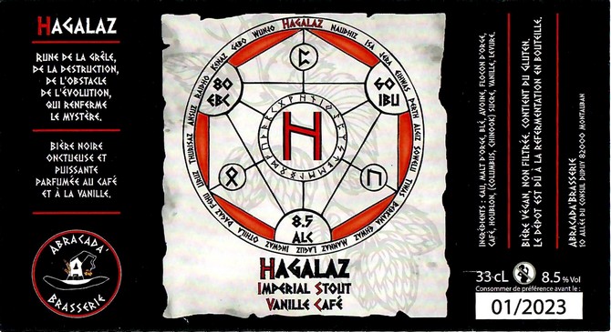 Etiquette ABRACADA BRASSERIE 02