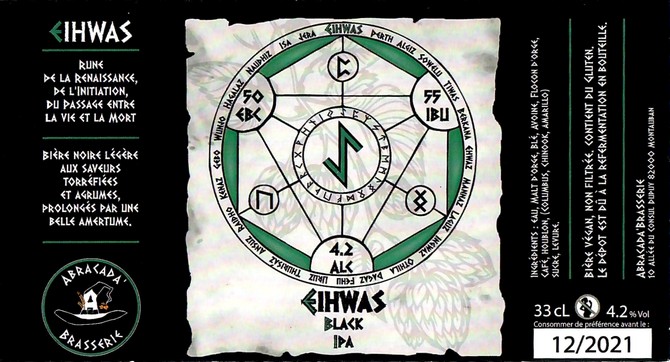 Etiquette ABRACADA BRASSERIE 03