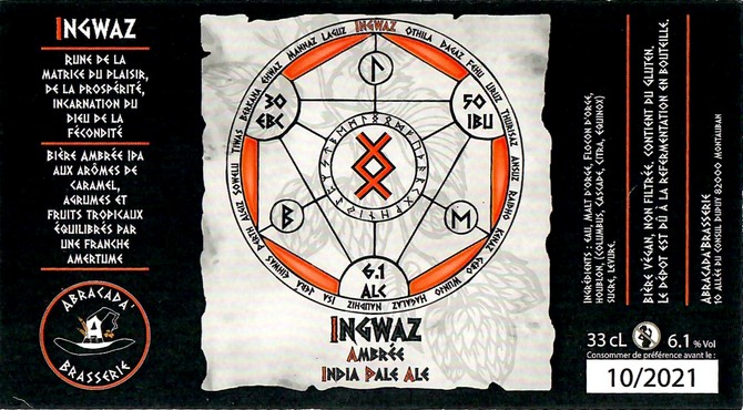 Etiquette ABRACADA BRASSERIE 04