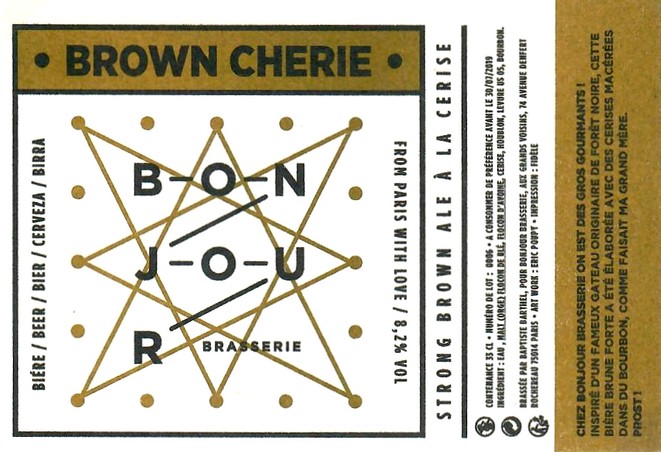 Etiquette BONJOUR BRASSERIE 05