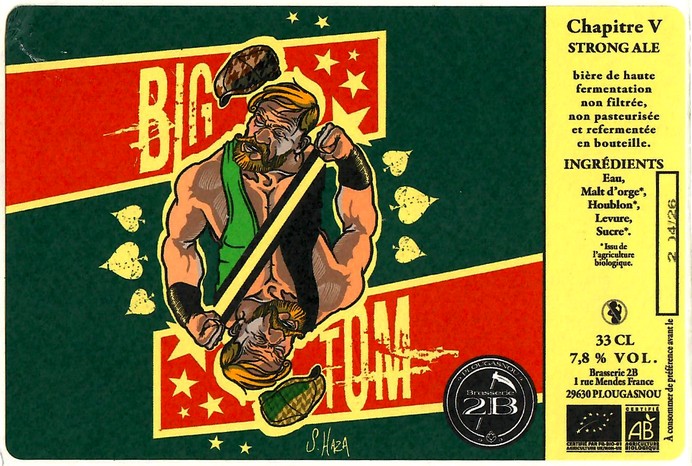 Etiquette BRASSERIE 2B 06