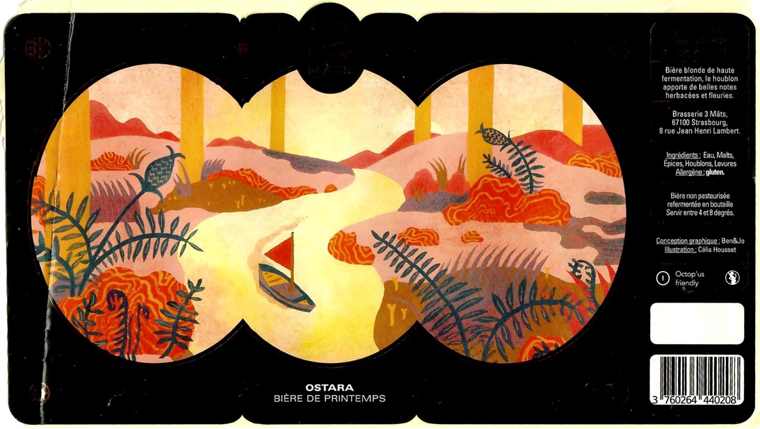 Etiquette BRASSERIE 3 MATS 13