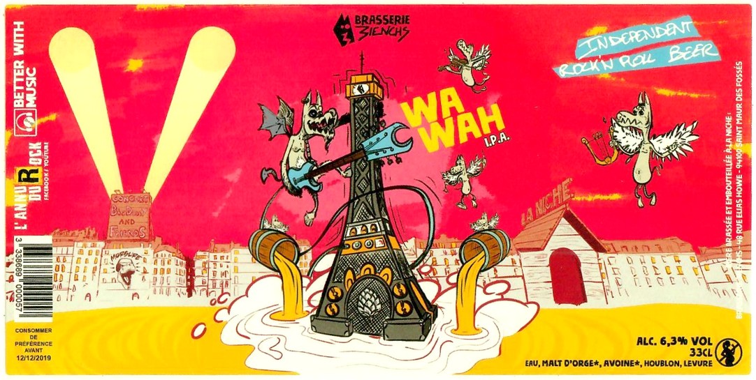 Etiquette BRASSERIE 3IENCHS 05