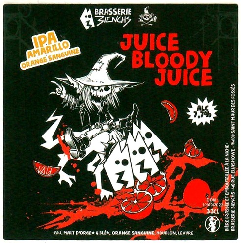 Etiquette BRASSERIE 3IENCHS 08