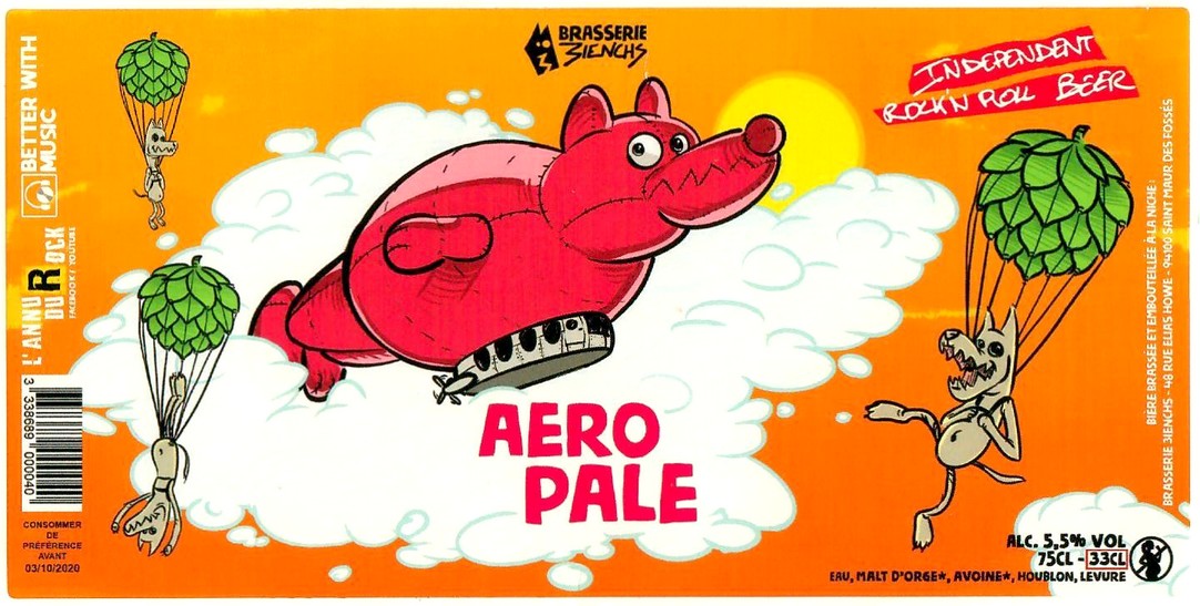 Etiquette BRASSERIE 3IENCHS 11