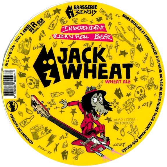 Etiquette BRASSERIE 3IENCHS 24