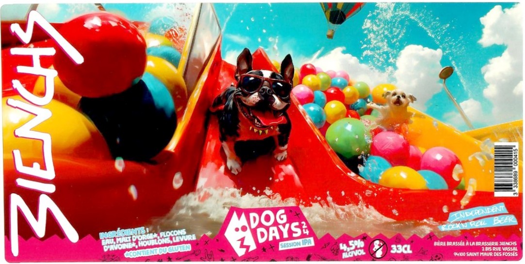 Etiquette BRASSERIE 3IENCHS 27