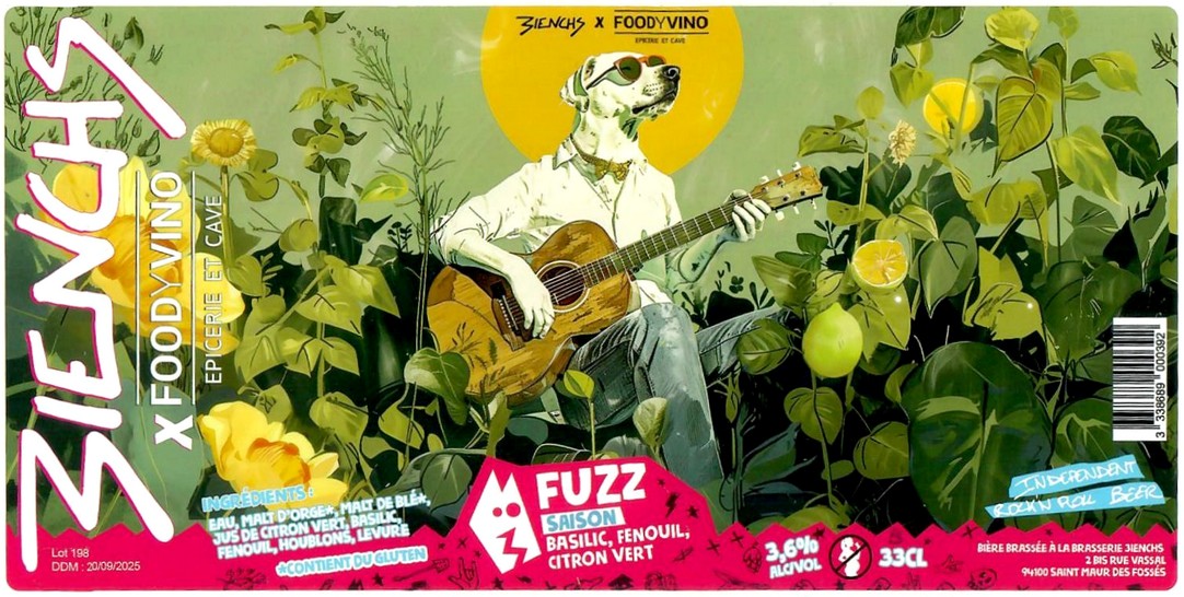 Etiquette BRASSERIE 3IENCHS 29