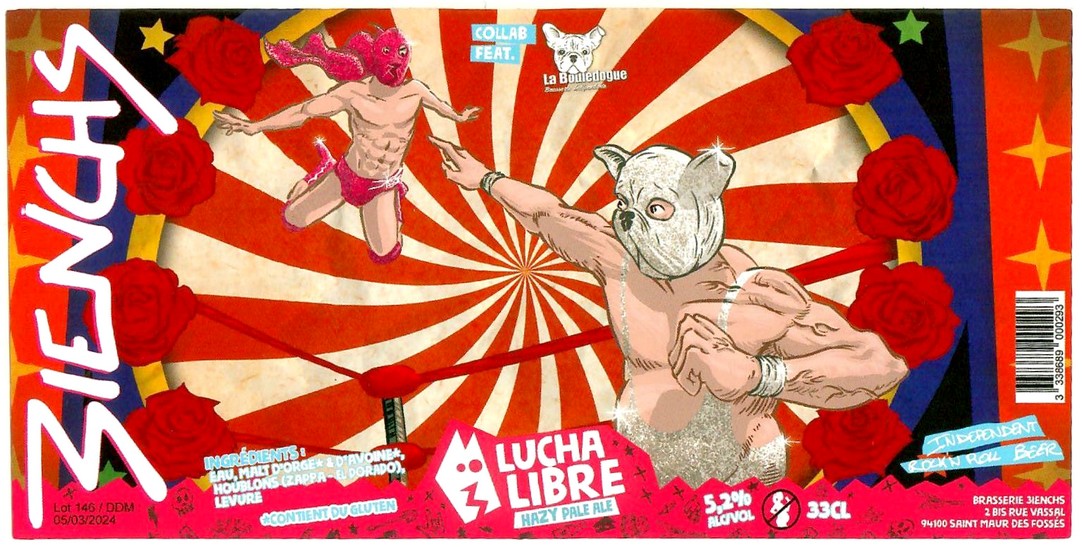 Etiquette BRASSERIE 3IENCHS 31