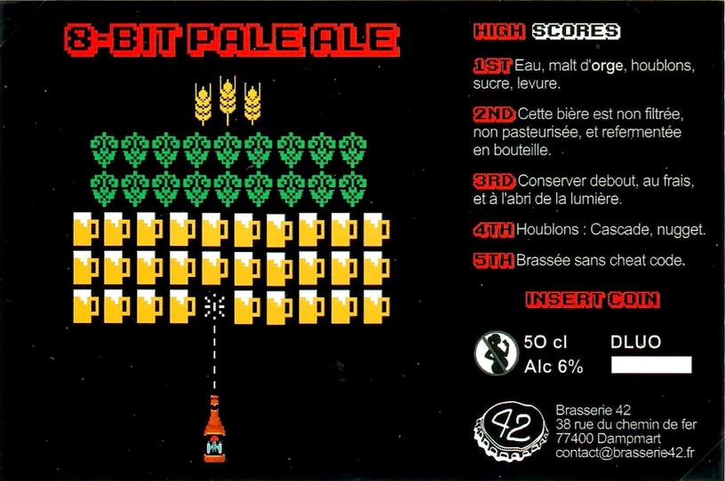 Etiquette BRASSERIE 42 02