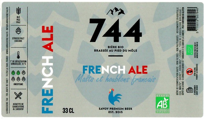 Etiquette BRASSERIE 744 32