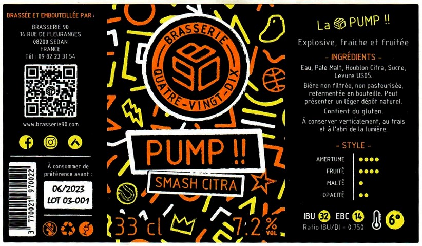 etiquette BRASSERIE 90 02