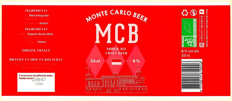 Etiquette BRASSERIE A LA FUT 06