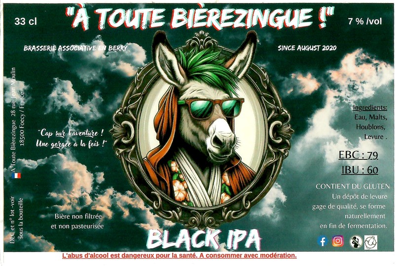 Etiquette BRASSERIE A TOUTE BIEREZINGUE 04
