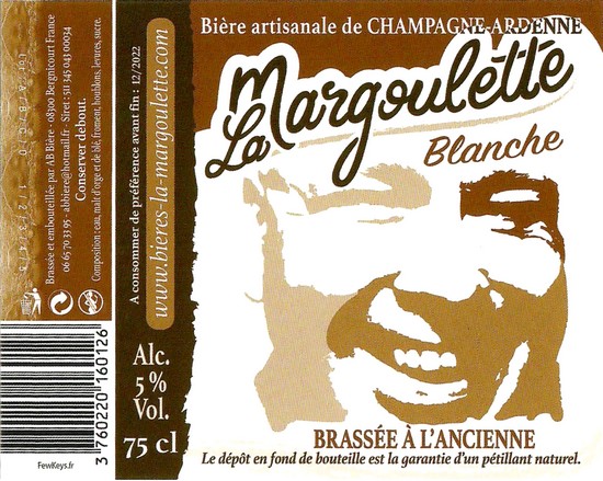 Etiquette BRASSERIE AB BIERES 46