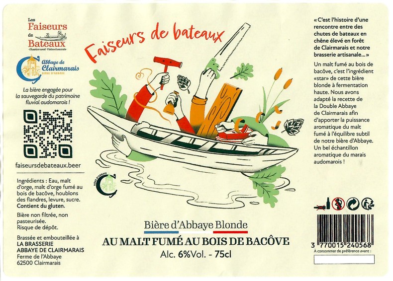 Etiquette BRASSERIE DE CLAIRMARAIS 35